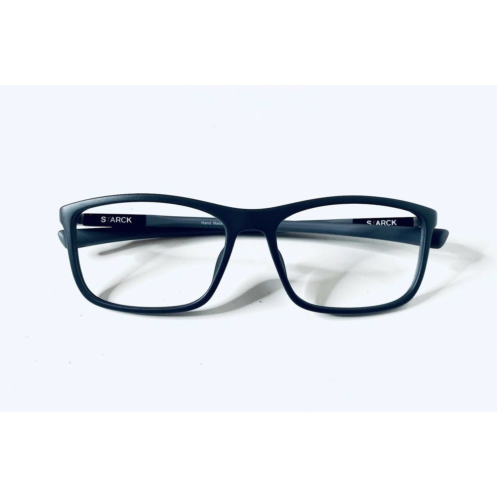 Starck Matte Gray Rectangular Glasses - image 6
